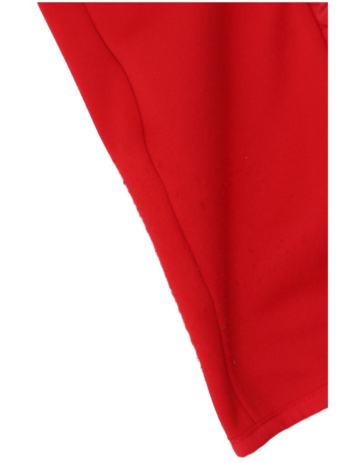 Jack Wolfskin Womens Tracksuit Top Jacket UK 16 Large Red Polyamide