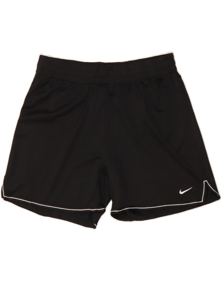 NIKE Womens Dri Fit Sport Shorts UK 4/6 Small  Black Polyester Vintage Nike and Second-Hand Nike from Messina Hembry 