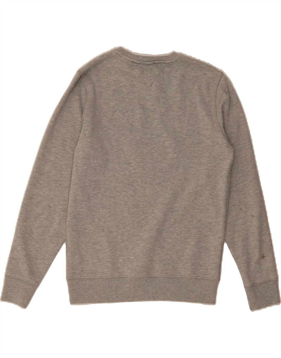 TOMMY HILFIGER Mens Regular Fit Sweatshirt Jumper Small Grey Vintage Tommy Hilfiger and Second-Hand Tommy Hilfiger from Messina Hembry 