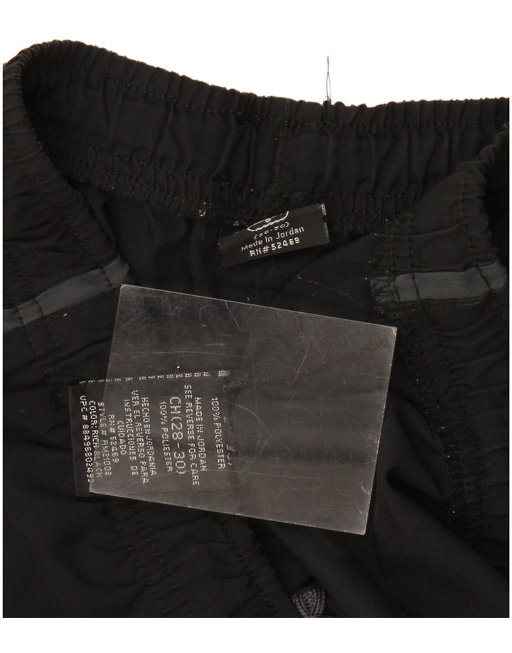 STARTER Mens Sport Shorts Small  Black Polyester