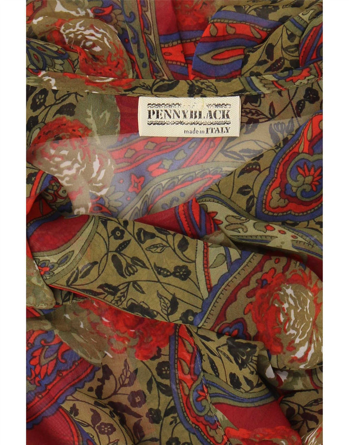 Penny Black Womens Shirt Blouse UK 14 Medium Multicoloured Paisley