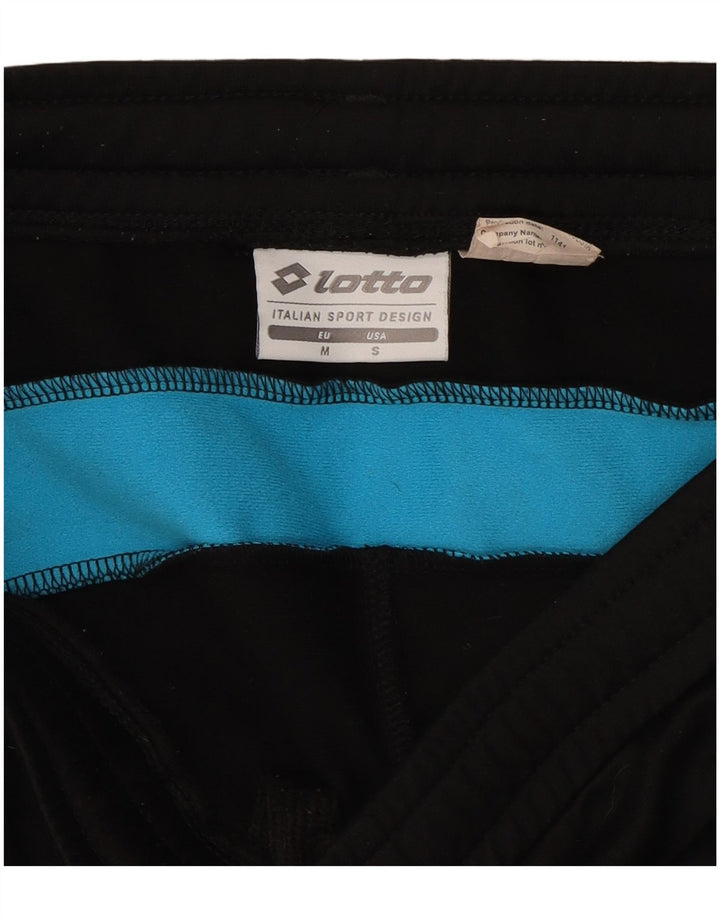 Lotto Mens Bermuda Sport Shorts Medium Black Colourblock