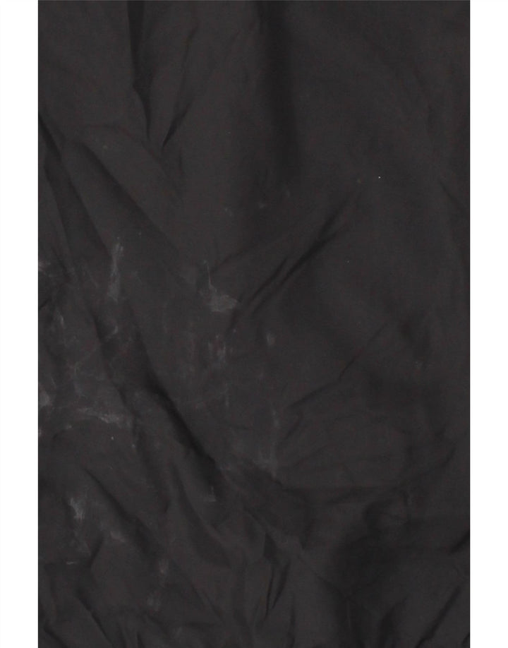 NIKE Mens Rain Jacket UK 42 XL Black Polyester Vintage Nike and Second-Hand Nike from Messina Hembry 
