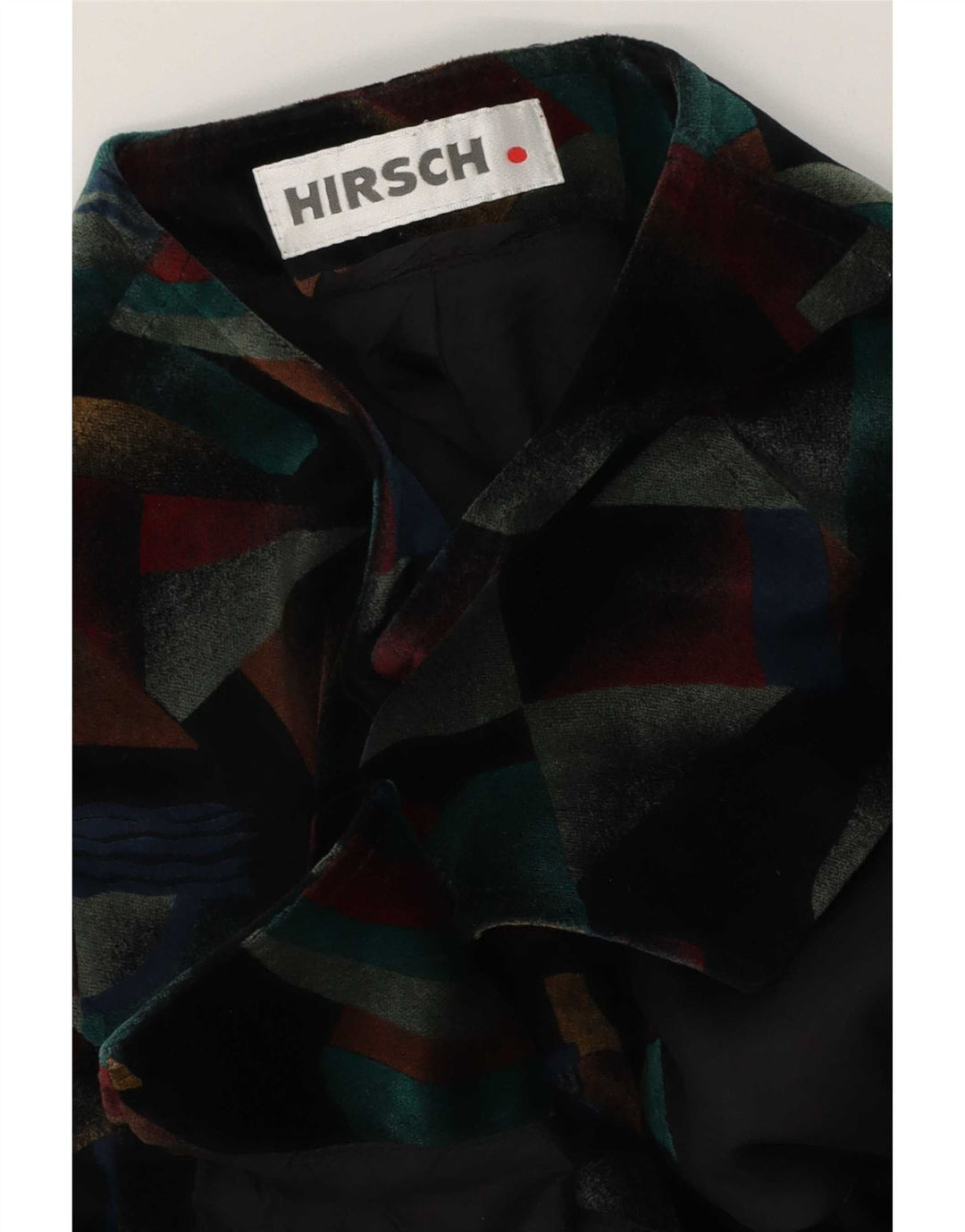 Hirsch Chaqueta Bolero de 5 Botones para Mujer UK 40 Mediana Multicolor Geométrica
