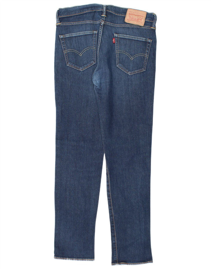 Męskie jeansy Levi's 511 Slim W32 L32 Niebieska bawełna