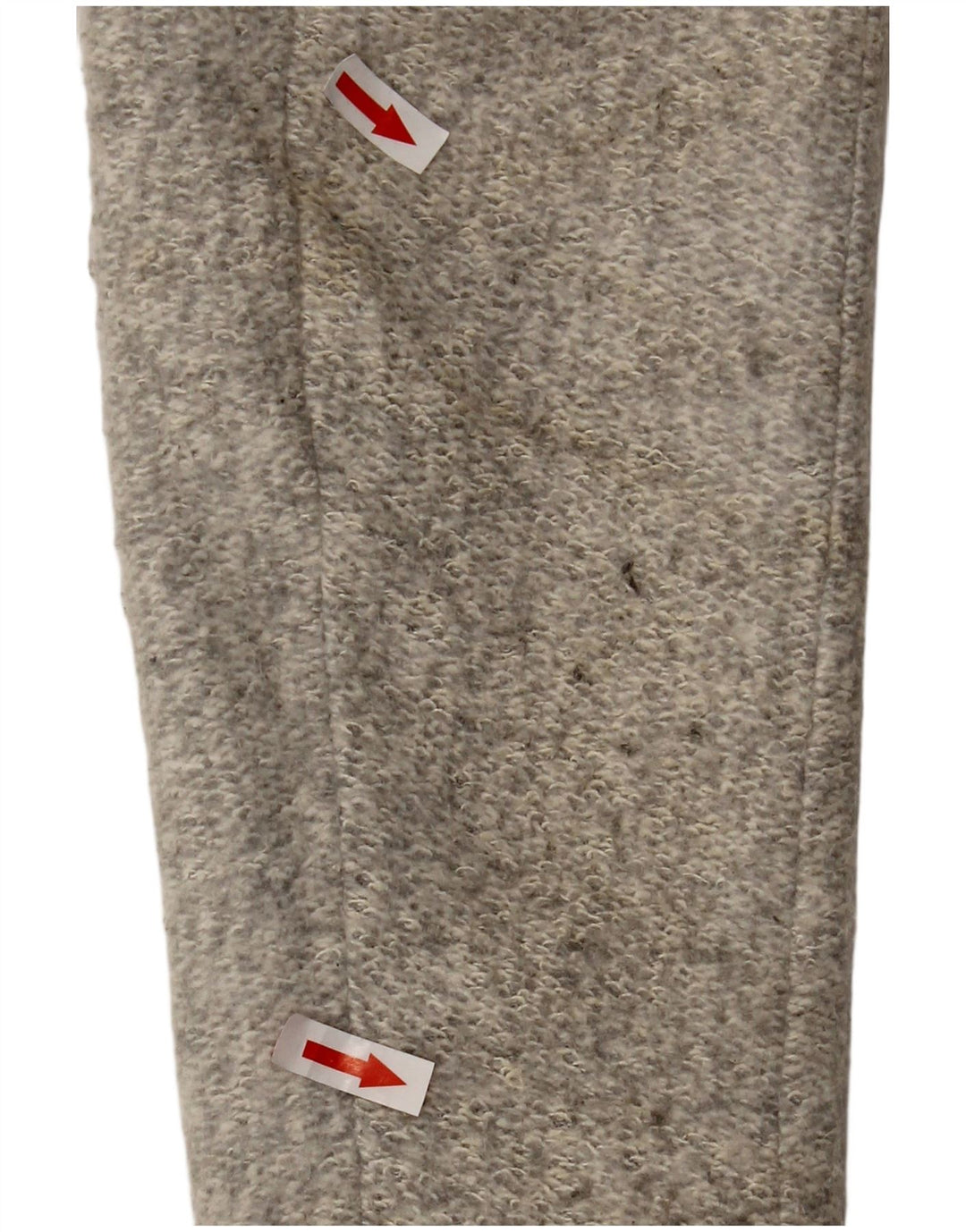 Zara Damen Mantel UK 14 Large Grau Polyester