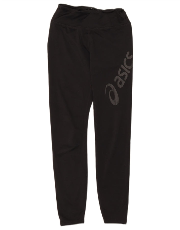 Asics Womens Graphic Leggings UK  6 XS  Black