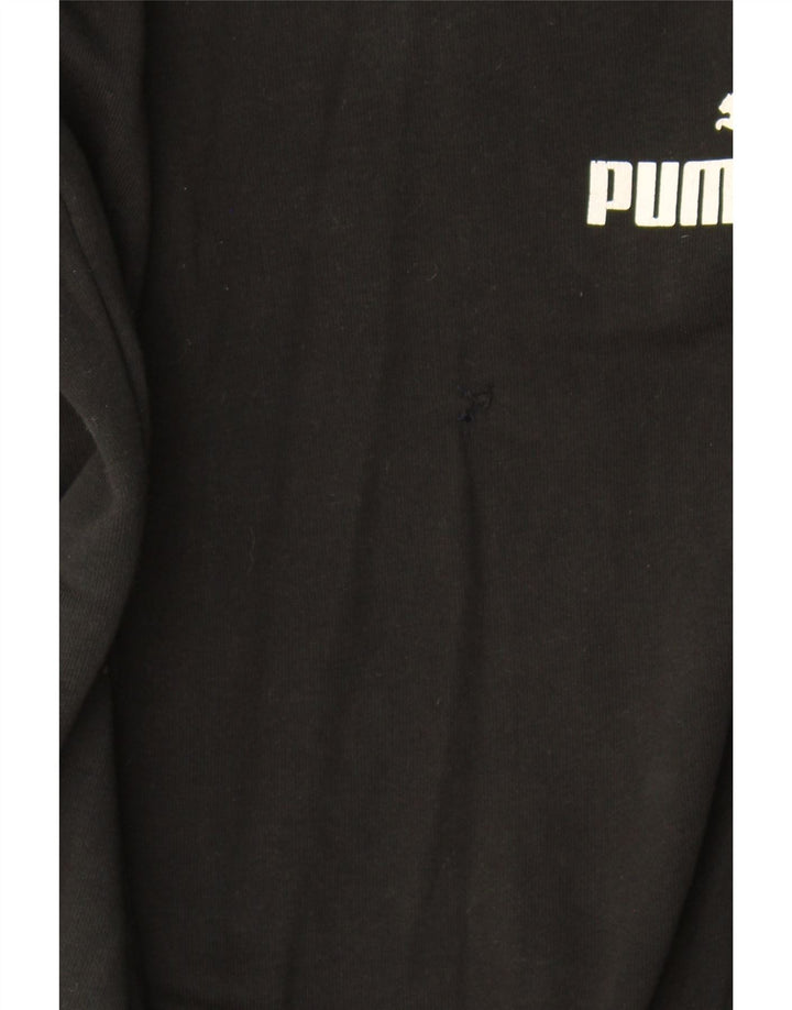 Puma Mens Tracksuit Trousers Joggers Medium Black