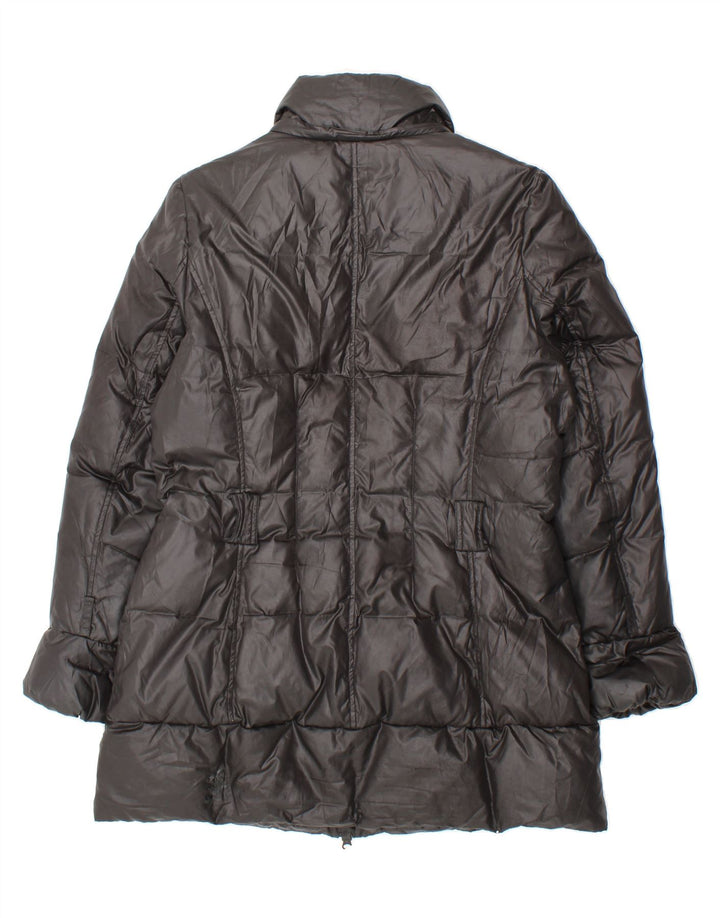 REFRIGUE Womens Padded Jacket UK 16 Large Black Polyester Vintage Refrigue and Second-Hand Refrigue from Messina Hembry 