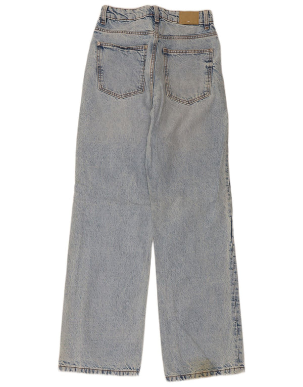 Calça Jeans Solta Feminina Zara EU 36 XS W26 L31 Azul