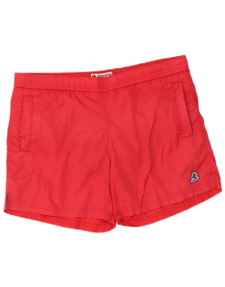 Invicta Mens Swimming Shorts Small  Red