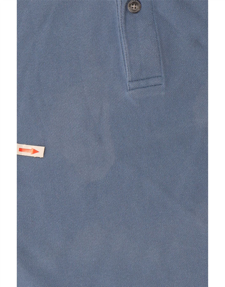 Eddie Bauer Mens Polo Shirt 2XL Blue Cotton