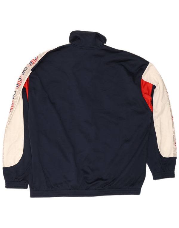 Giacca da tuta da uomo Campagnolo UK 44 XL Blu Navy Colourblock Sports