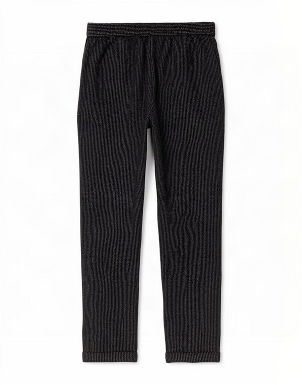 Pantaloni casual da donna Marks & Spencer UK 10 piccoli W28 L27 blu navy
