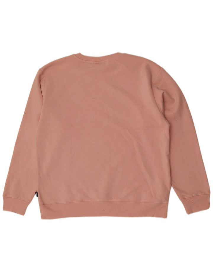 Vans Mens Sweatshirt Jumper XL Pink Cotton