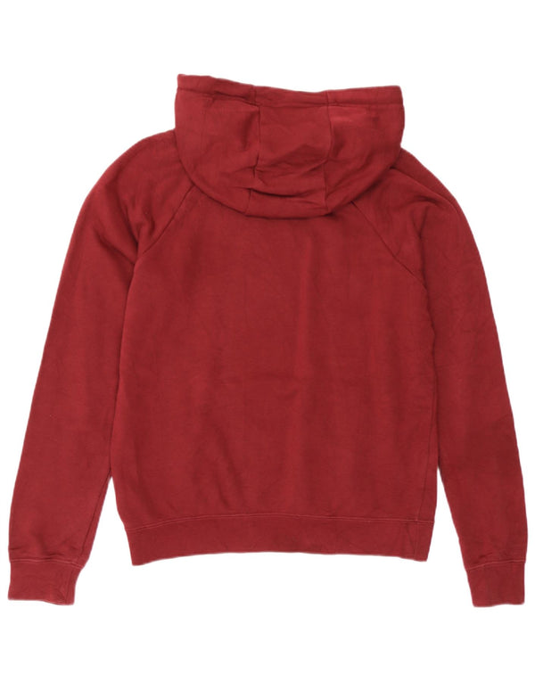 Pulover supradimensionat pentru femei Nike UK 6 XS Bumbac burgundă