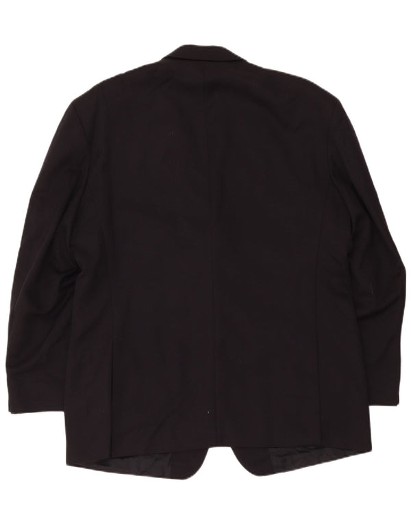 Marks & Spencer Veste blazer St. Michael 2 boutons pour homme UK 44 XL Noir