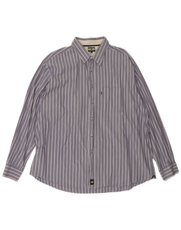 Navigare Mens Shirt 3XL Blue Striped