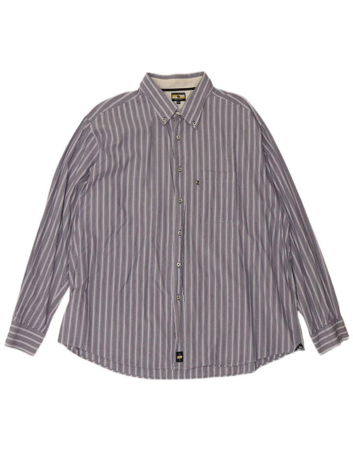 Navigare Mens Shirt 3XL Blue Striped