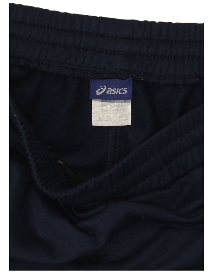 Asics Mens Tracksuit Trousers XL  Navy Blue Polyester