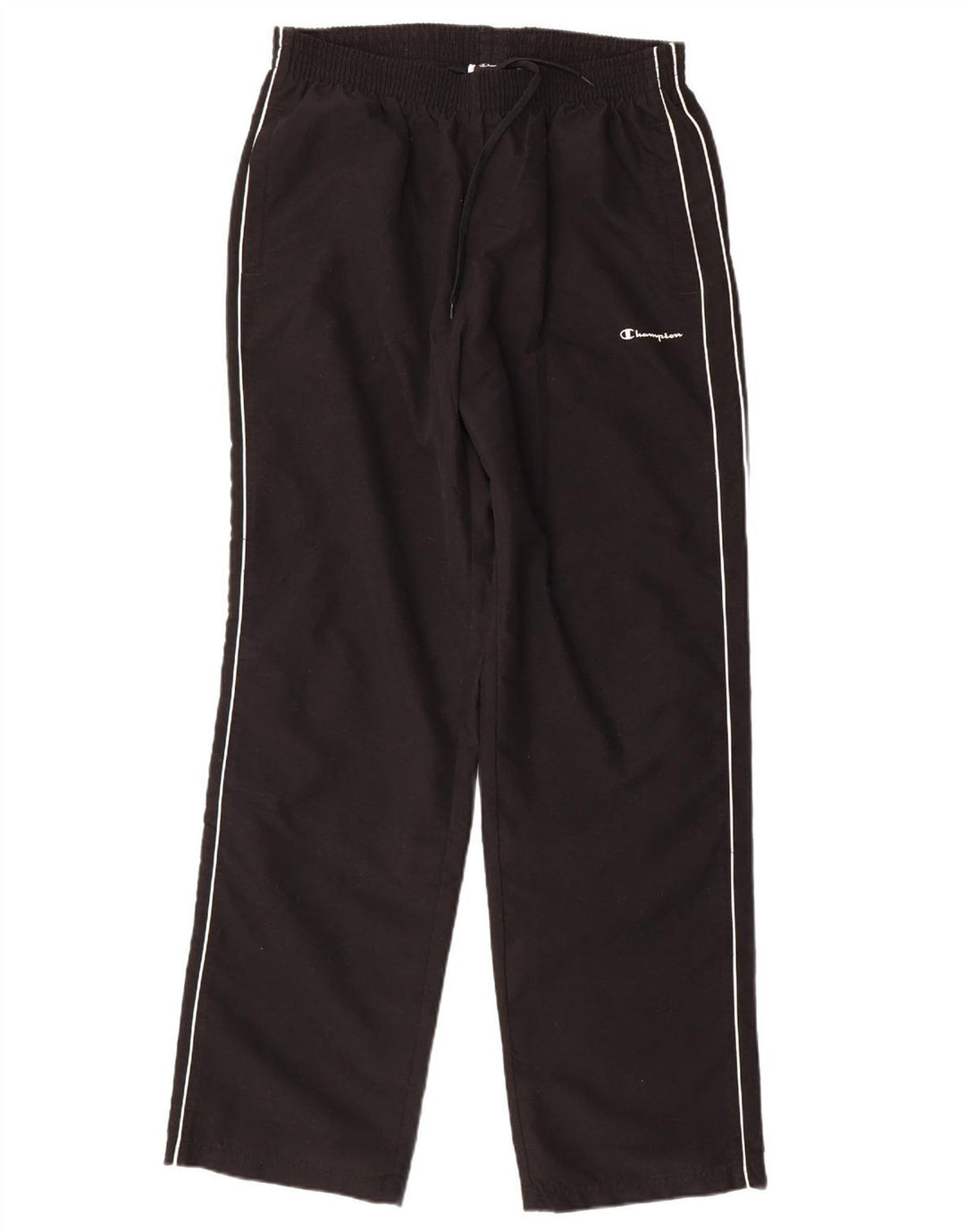CHAMPION Mens Tracksuit Trousers Large  Black Polyester