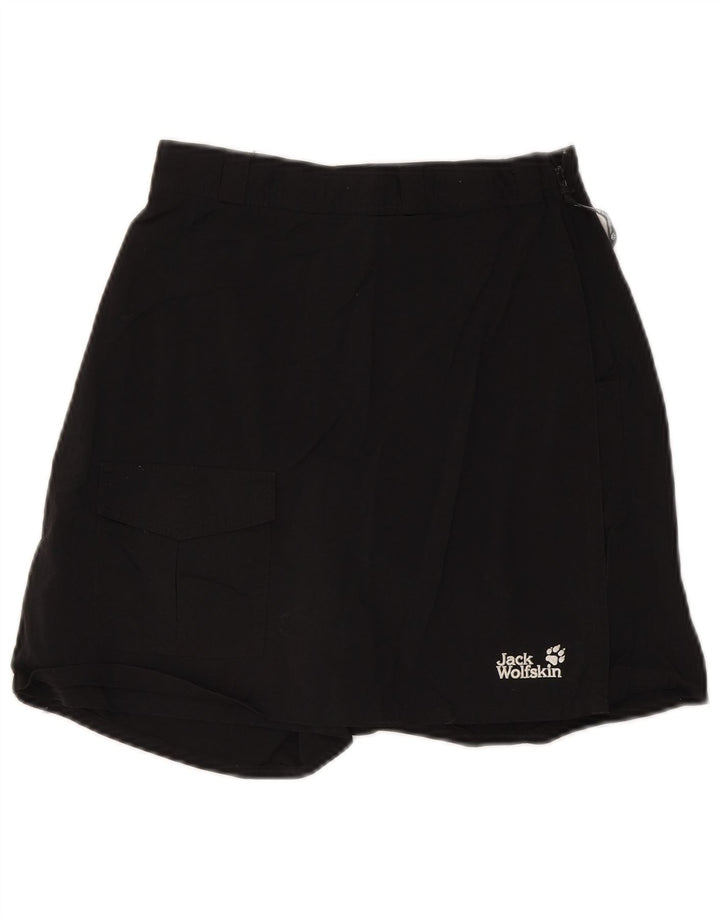 JACK WOLFSKIN Womens Chino Shorts Small W26 Black Polyamide