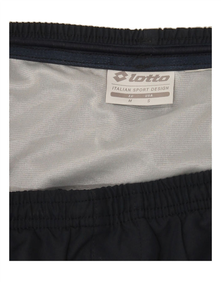 LOTTO Mens Sport Shorts Medium  Navy Blue Vintage Lotto and Second-Hand Lotto from Messina Hembry 