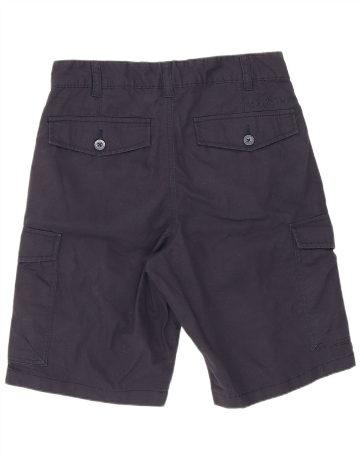 Mountain Warehouse Mens Cargo Shorts W28 Small Navy Blue Cotton