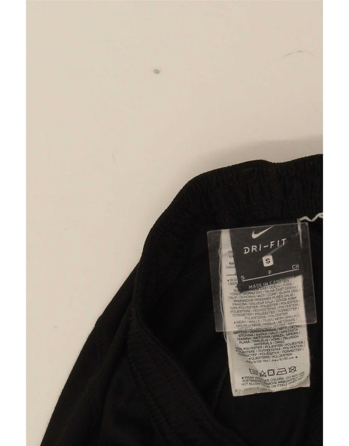 Nike Pantalon de survêtement Dri Fit pour homme Taille S en polyester color block noir