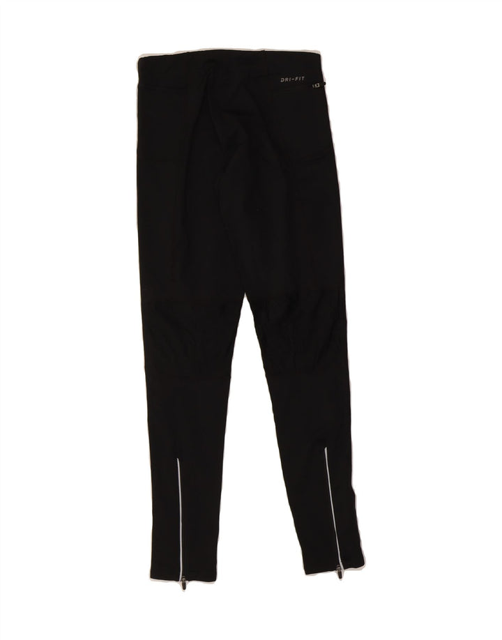 NIKE Womens Dri Fit Leggings UK 10 Small Black Vintage Nike and Second-Hand Nike from Messina Hembry 