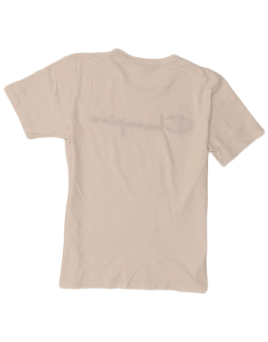 Champion T-Shirt Graphique Homme Blanc Moyen Coton