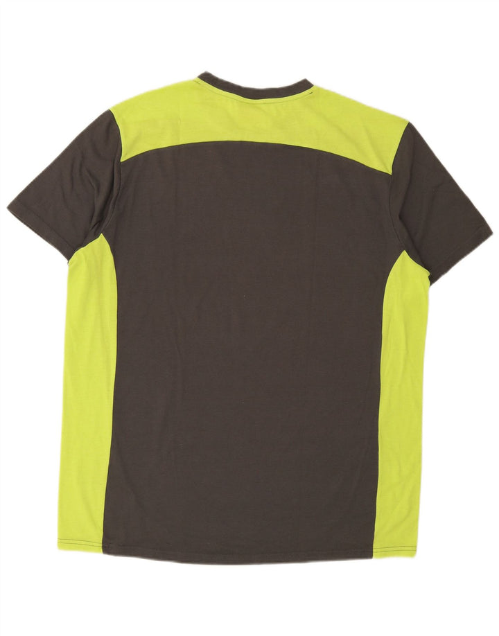 T-shirt Puma da uomo Top XL grigia a blocchi di colore