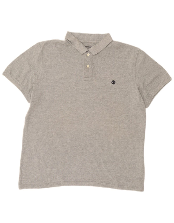 Timberland muška polo majica XL sivi flekasti pamuk