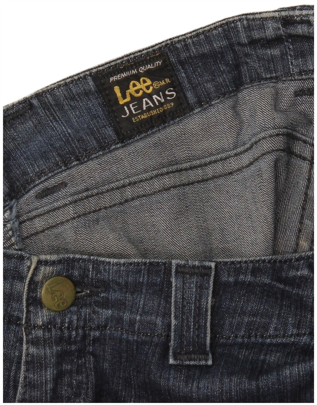 Lee Damen Schlagjeans W26 L32 Blau