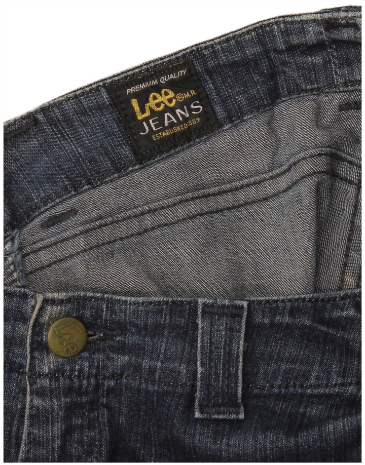 Lee Damen Schlagjeans W26 L32 Blau