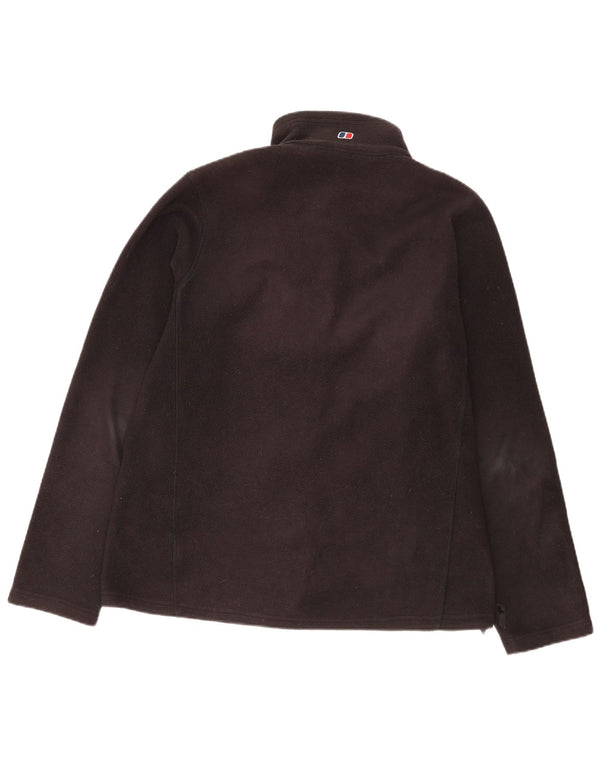 Jaqueta de lã masculina Berghaus UK 40 grande poliéster preto