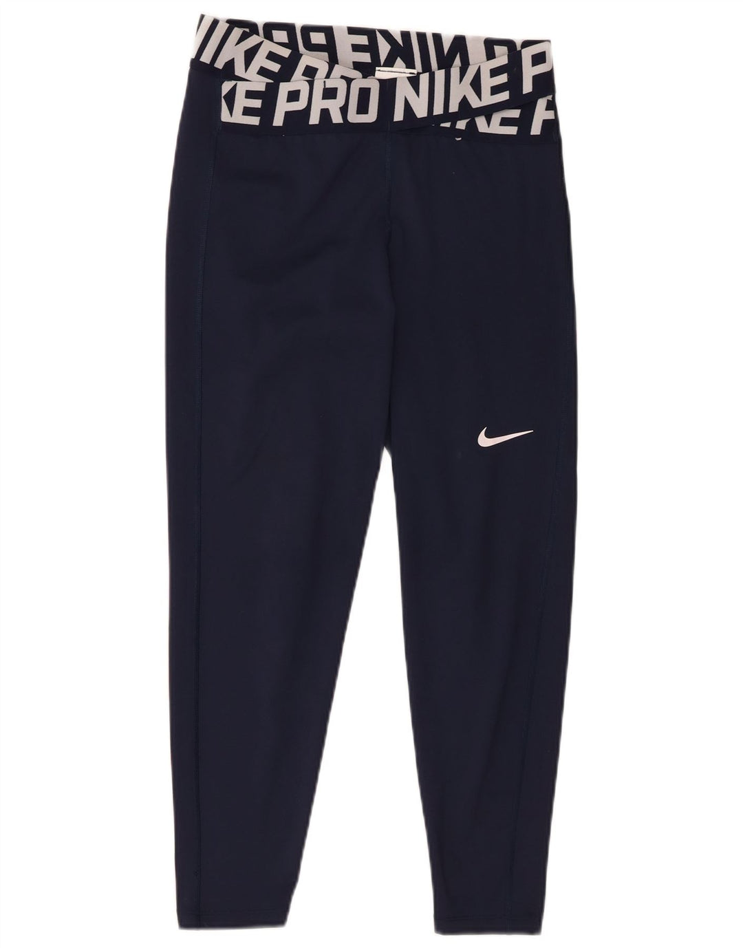 Legging Nike Dri Fit Graphic pour femme UK 14 Bleu marine moyen Polyester