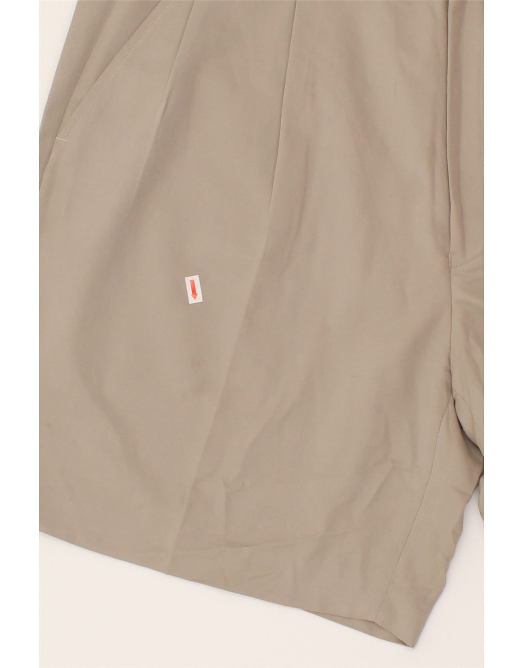 IZOD Mens Pegged Chino Shorts W38 XL Beige Polyester Vintage Izod and Second-Hand Izod from Messina Hembry 