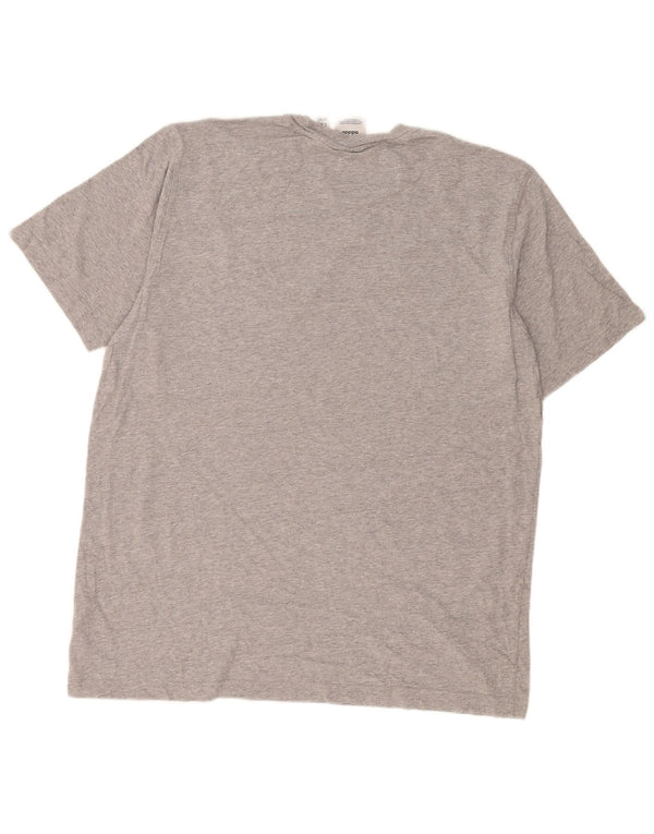 T-shirt Adidas da uomo Top XL in cotone grigio