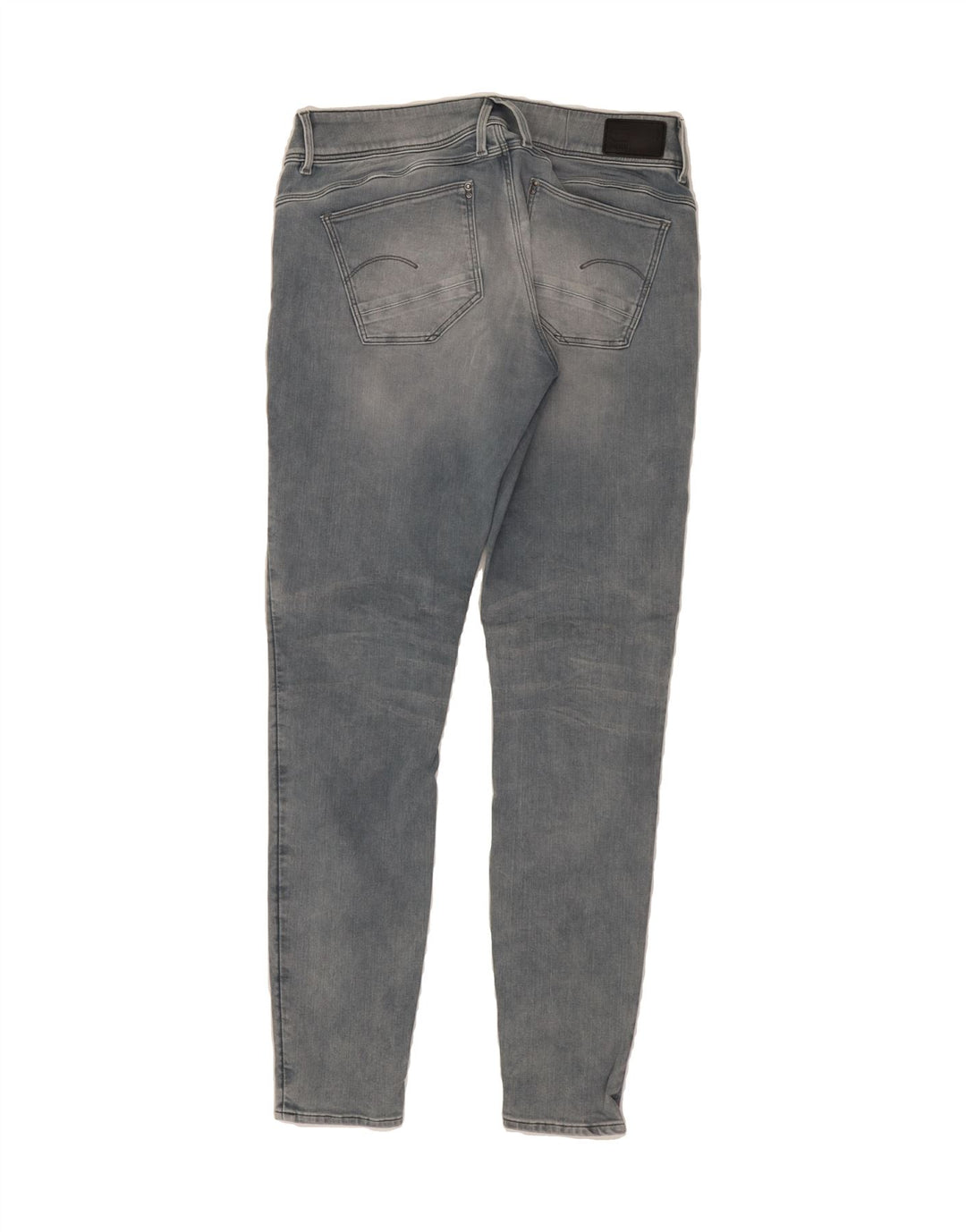 G-STAR Womens Lynn Skinny Jeans W32 L34 Grey Polyester Vintage G-Star and Second-Hand G-Star from Messina Hembry 