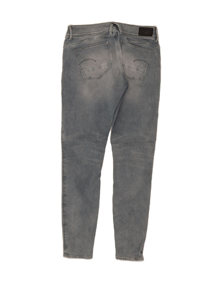 G-STAR Womens Lynn Skinny Jeans W32 L34 Grey Polyester Vintage G-Star and Second-Hand G-Star from Messina Hembry 