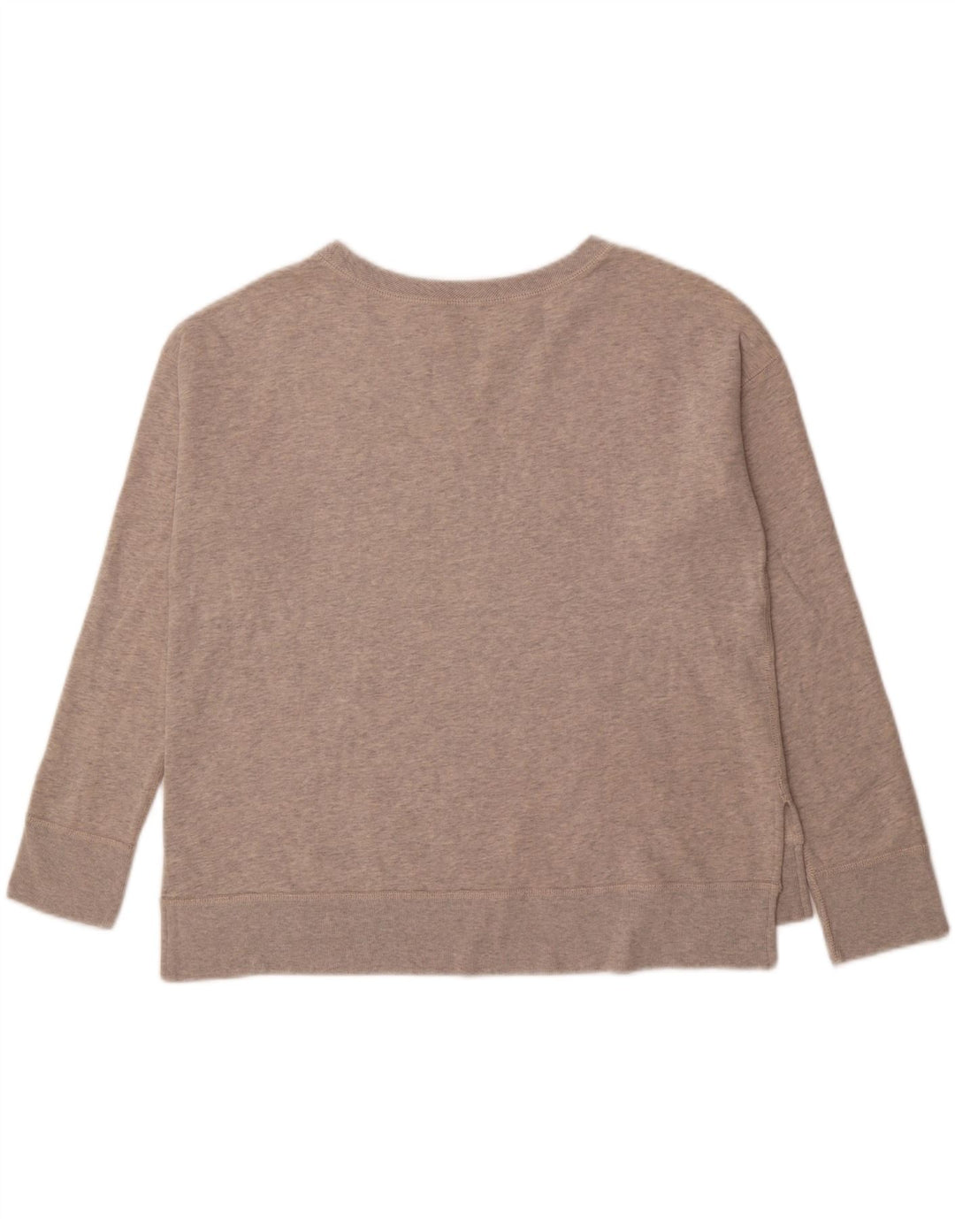 RALPH LAUREN Womens Oversized Sweatshirt Jumper UK 14 Medium Grey Cotton Vintage Ralph Lauren and Second-Hand Ralph Lauren from Messina Hembry 