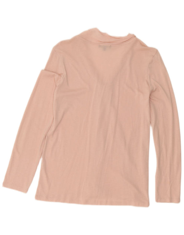 Massimo Dutti Damen Langarmblusenoberteil UK 10 Small Pink