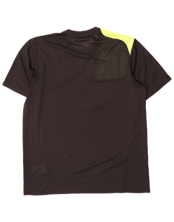 Adidas T-shirt grafica da uomo a maniche corte Top Large Black Colourblock