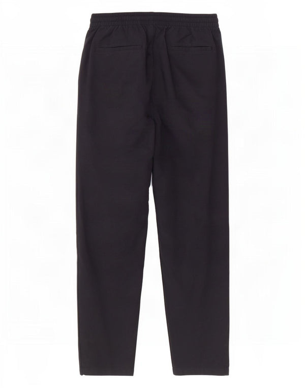 Marks & Spencer Mens Slim Chino Trousers Small W28 L30 Navy Blue Cotton