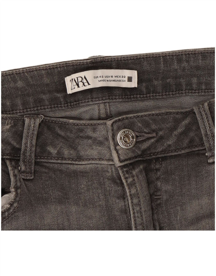 Zara Womens Slim Jeans EU 42 Large W32 L28 Grey