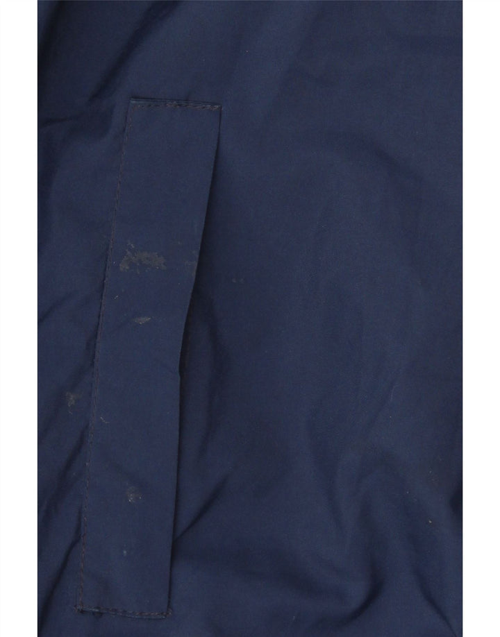 St. Andrews Mens Windbreaker Jacket UK 44 2XL Navy Blue Polyester