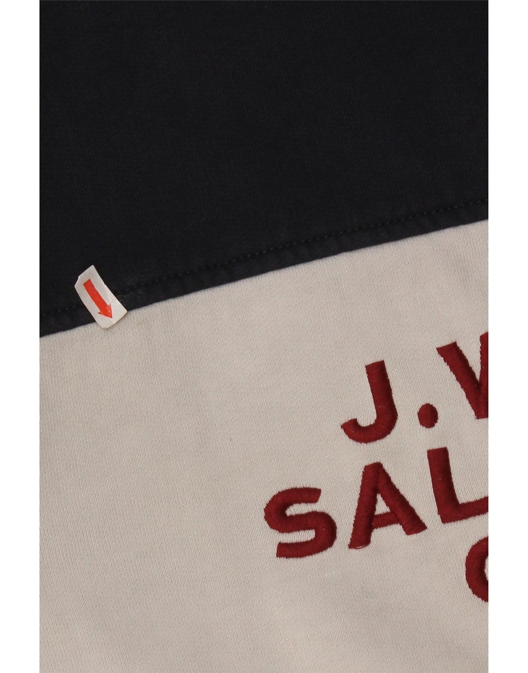 Jack Wills Mens Salcombe Sweatshirt Jumper Large Multicoloured Colourblock