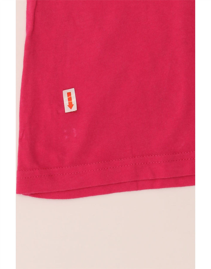 TOMMY HILFIGER Mens T-Shirt Top Medium Pink Cotton Vintage Tommy Hilfiger and Second-Hand Tommy Hilfiger from Messina Hembry 
