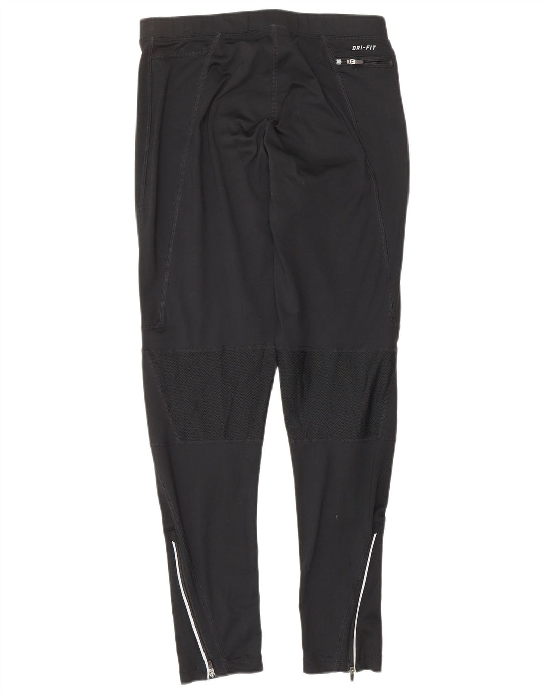 Nike Mens Dri Fit Leggings Large Black Polyester Sports